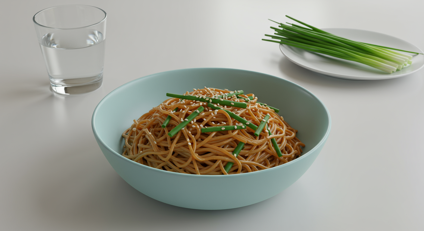 몸에도 좋은 부추잡채!